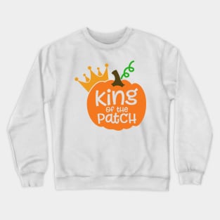 King of the Patch T-Shirt, Pumpkin Patch T-Shirt, Pumpkin T-Shirt, Boys Halloween Shirt Crewneck Sweatshirt